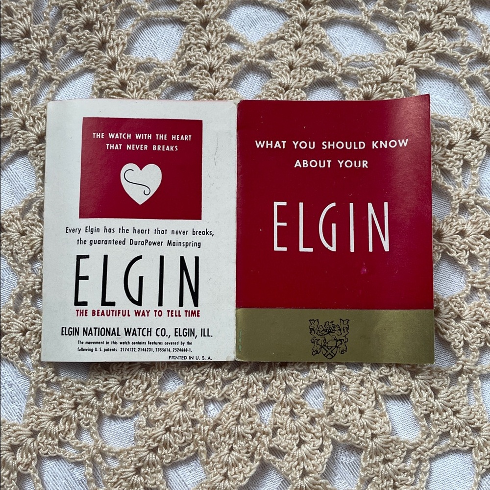 Vintage Elgin 19 Gold Watch (no band) in original Box. - Picture 4 of 5